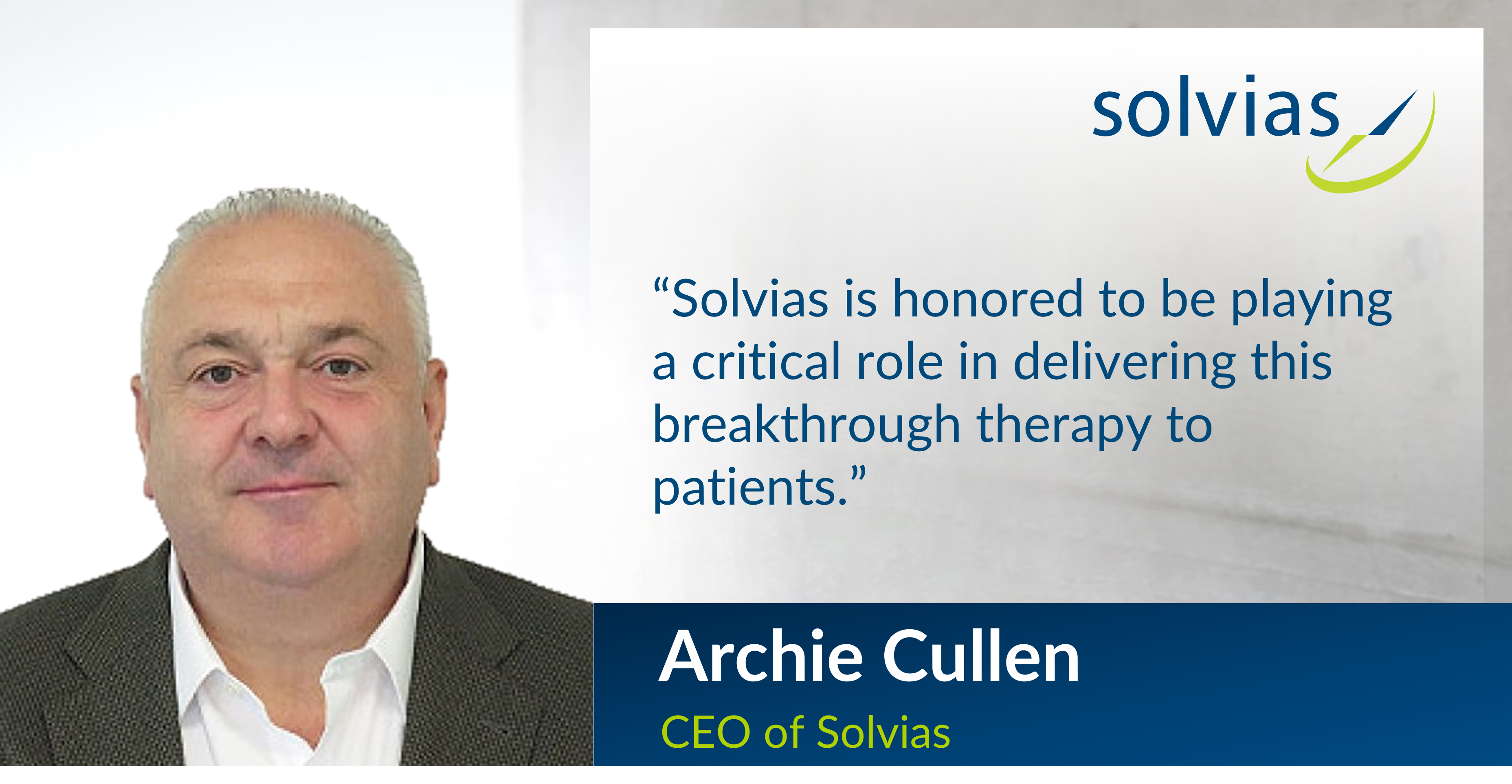 Solvias signs long-term agreement with Vertex Pharmaceuticals for CASGEVY
